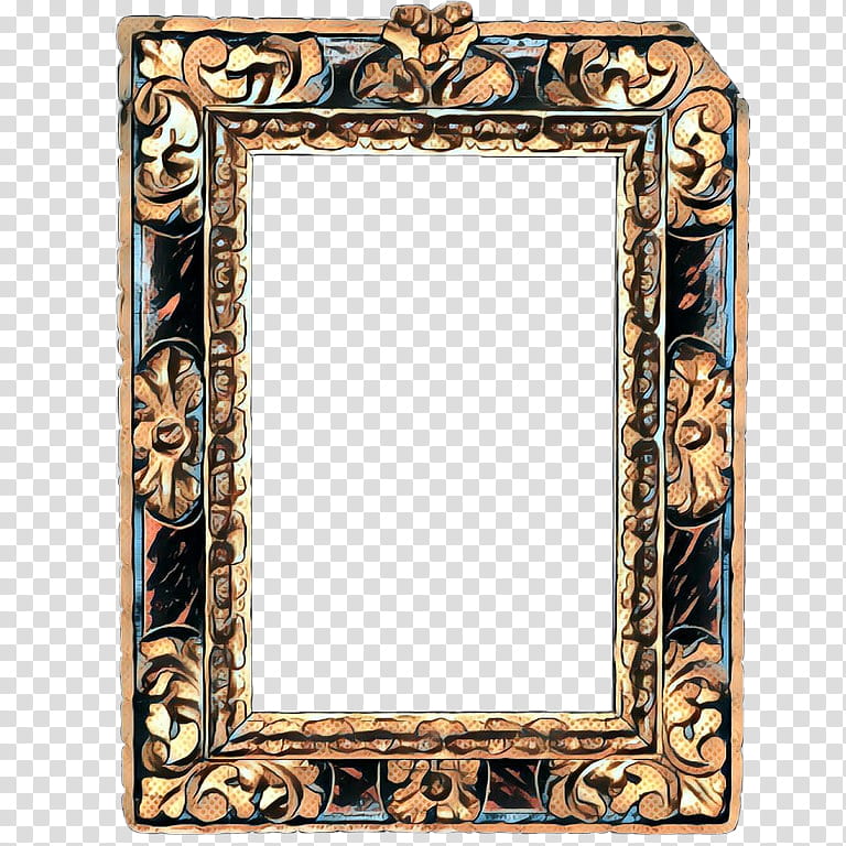 frame, Pop Art, Retro, Vintage, Frame, Mirror, Rectangle, Visual Arts transparent background PNG clipart