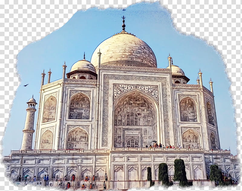Taj Mahal, Mosque, Wonders Of The World, Byzantine Architecture, Dome, World Heritage Site, Mausoleum, History transparent background PNG clipart