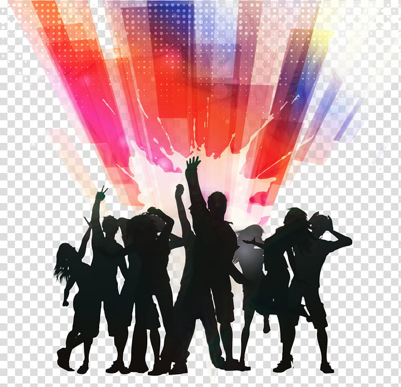 Birthday Party, Nightclub, Dance, Silhouette, Free Party, Birthday
, People, Youth transparent background PNG clipart