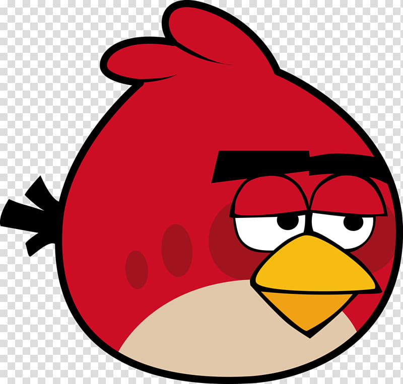 Red, Angry Birds, Rovio Entertainment, Game, Angry Birds Movie, Angry Birds Blues, Beak, Smile transparent background PNG clipart