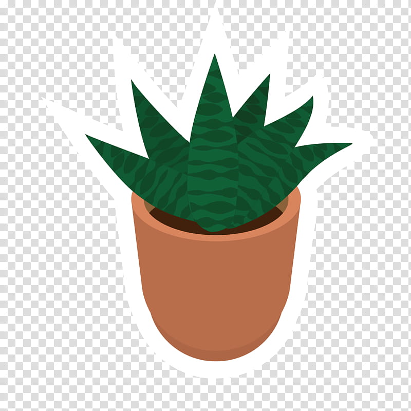 Green Leaf, Succulent Plant, Color, Penjing, Flowerpot, Tree transparent background PNG clipart