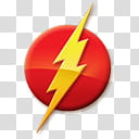 DC Comics custom icons, flash, The Flash icon transparent background PNG clipart