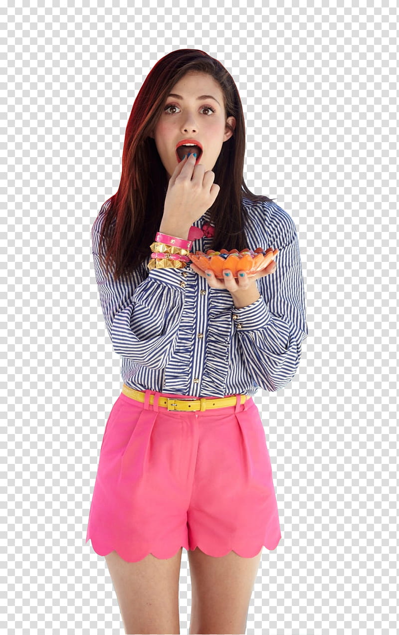 Emmy Rossum, Alison Brie eating transparent background PNG clipart