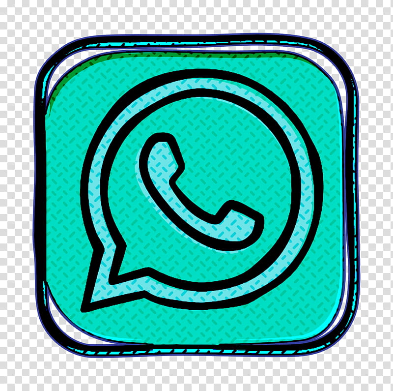 app icon communication icon media icon, Messenger Icon, Phone Icon, Social Icon, Speech Bubble Icon, Aqua, Turquoise, Line transparent background PNG clipart