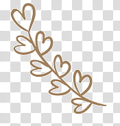 Too Love AmberTutoss, brown leaves artwork transparent background PNG clipart