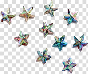 blue stars transparent background PNG clipart