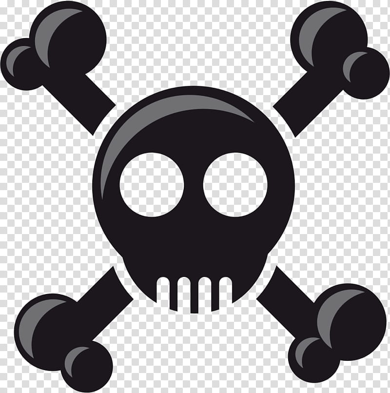 Skull And Crossbones, Car, Totenkopf, Bumper Sticker, Skeleton, Black And White
, Line, Body Jewelry transparent background PNG clipart