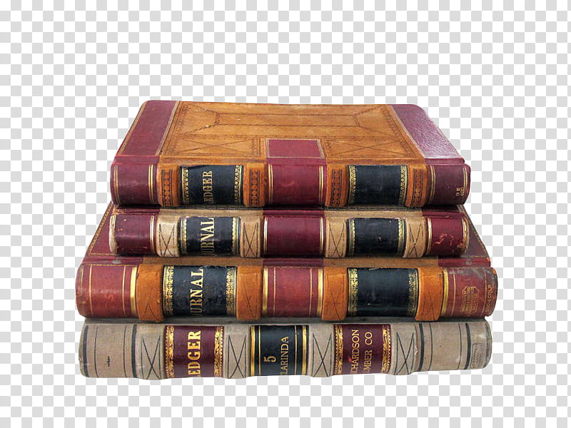 , four stacked books illustration transparent background PNG clipart