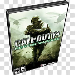 PC Games Dock Icons v , Call of Duty  Modern Warfare transparent background PNG clipart