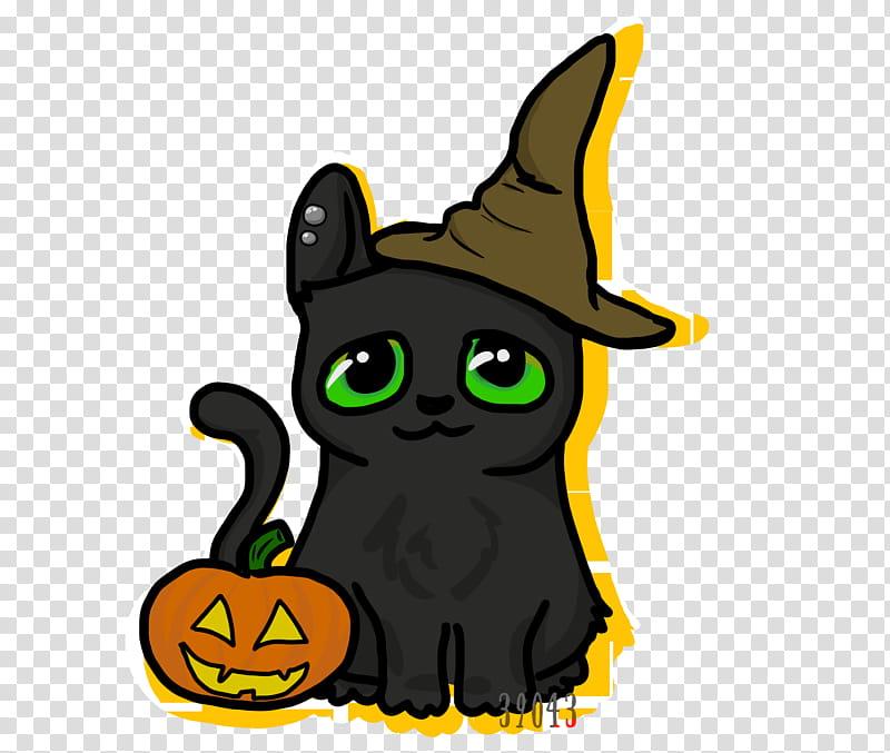 Cat And Dog, Black Cat, Halloween , Kitten, Whiskers, Hello Kitty, Halloween Costume, Yellow transparent background PNG clipart