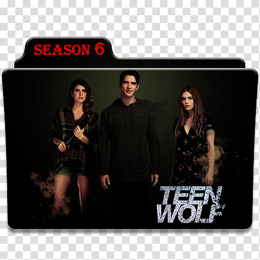 Teen Wolf main folder season  icons,  transparent background PNG clipart