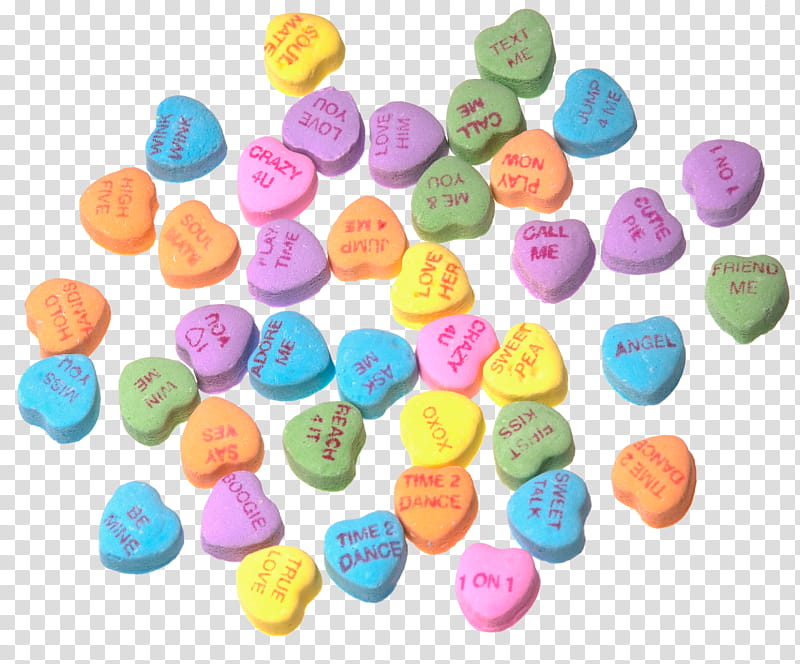 high resolution valentine s scattered assorted color heart candies transparent background png clipart hiclipart high resolution valentine s scattered