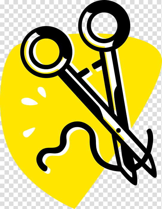 Windows Metafile Yellow, Surgery, Surgical Suture, Scalpel, Symbol, Logo transparent background PNG clipart