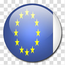 World Flags, European Union icon transparent background PNG clipart