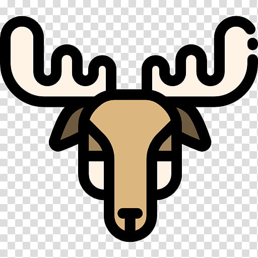 Moose Horn, Deer, Antler, Snout transparent background PNG clipart