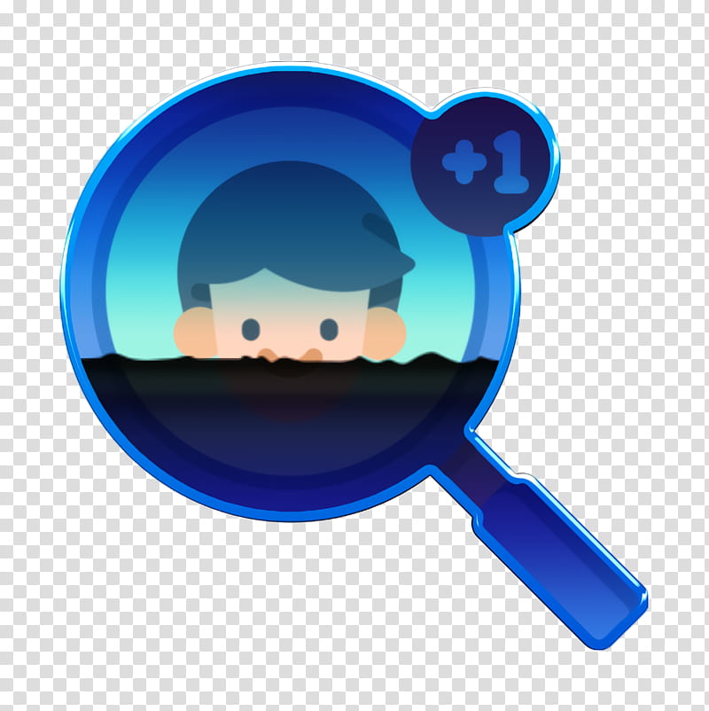 Social Media icon Search icon, Blue, Magnifying Glass transparent background PNG clipart
