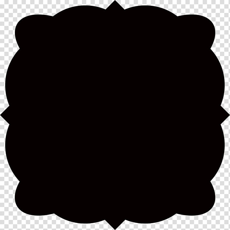 Free Tag Shape Templates, black frame transparent background PNG clipart