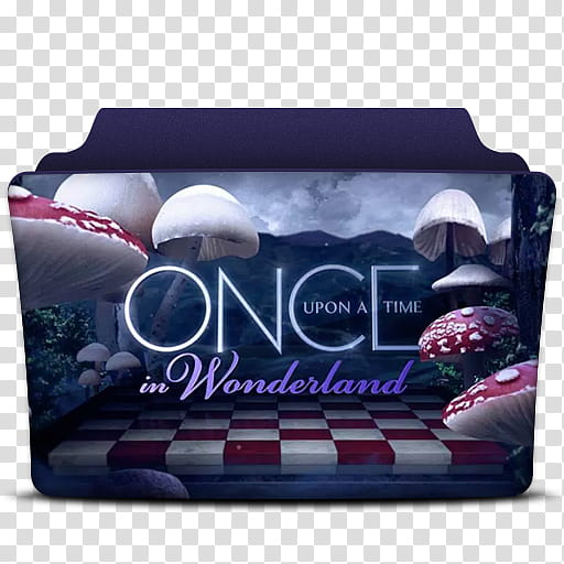 Once Upon A Time In Wonderland Folder Icons, Once Upon A Time In Wonderland V transparent background PNG clipart