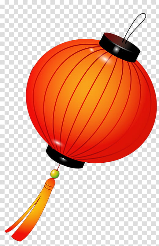 Chinese New Year Orange, Lantern, Lantern Festival, Paper Lantern, Midautumn Festival, Pumpkin, Jackolantern, Holiday transparent background PNG clipart