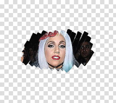 RAYONES, smiling Lady Gaga transparent background PNG clipart