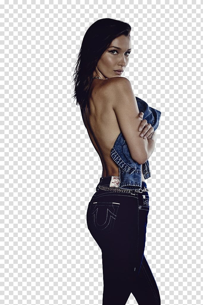 BELLA HADID,  transparent background PNG clipart