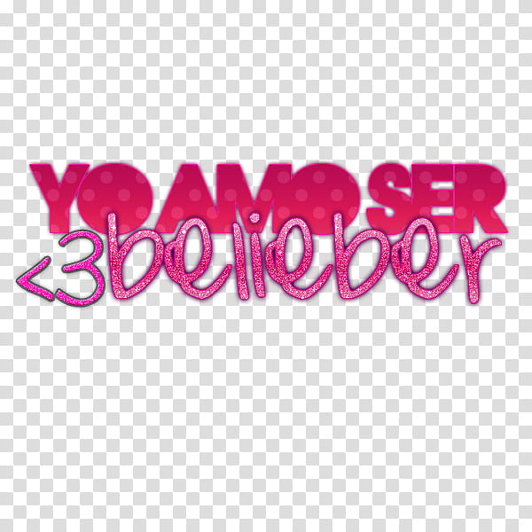Yo Amo Ser Belieber Official Fanpage FB transparent background PNG clipart