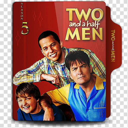 Two And a Half Men   Folder Icon Collection, Season  transparent background PNG clipart