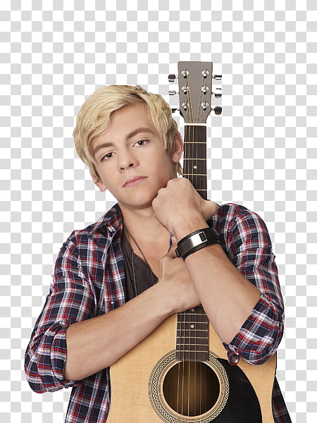 O de Ross Lynch, man with guitar transparent background PNG clipart
