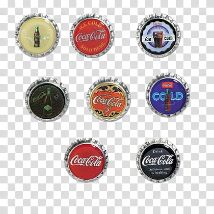 Coca Cola items, Coca-Cola logos transparent background PNG clipart
