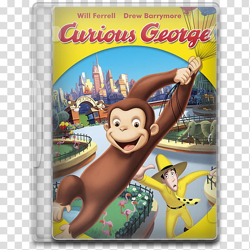 Movie Icon , Curious George transparent background PNG clipart