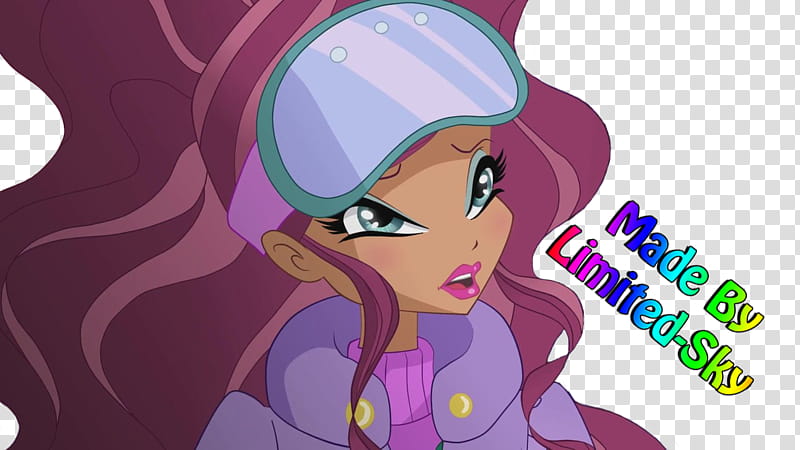 World of Winx Aisha Winter Outfit transparent background PNG clipart