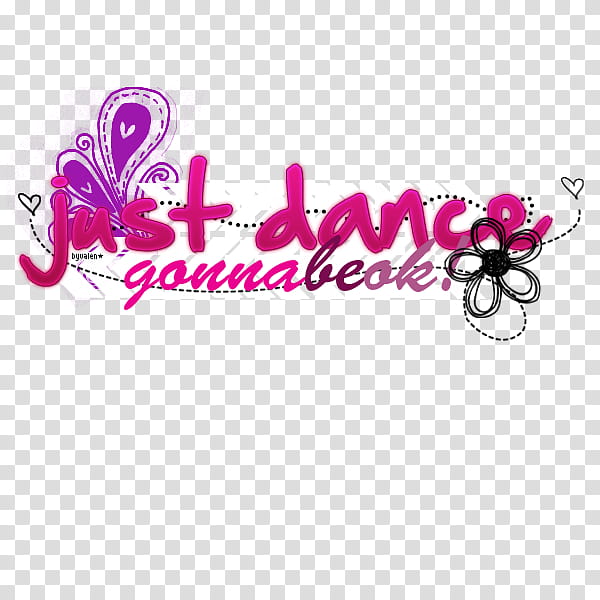 textos s, Just Dance gonna be ok text transparent background PNG clipart