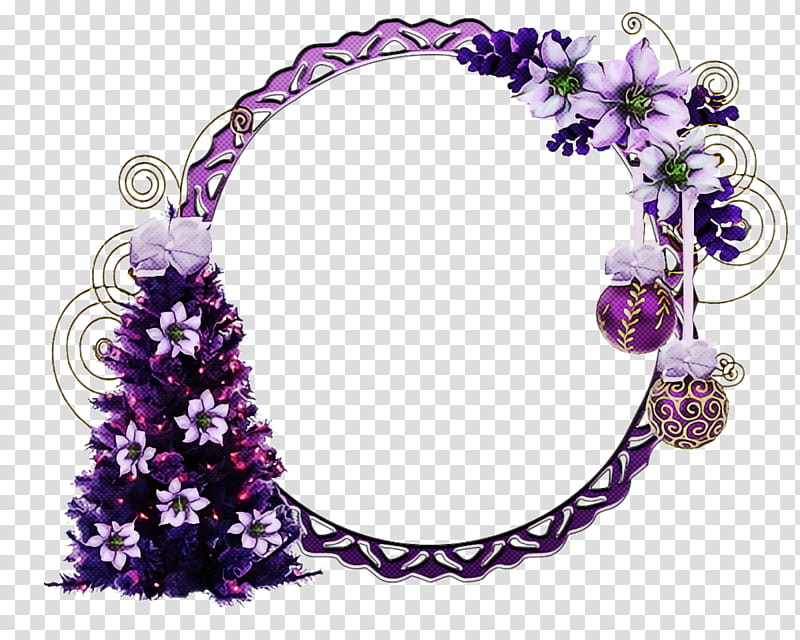 Christmas frame Christmas border Christmas decor, Christmas , Violet, Purple, Amethyst, Lilac, Lavender, Jewellery transparent background PNG clipart