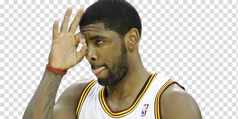 Basketball, Kyrie Irving, Nba Draft, Thumb, Basketball Player, Forehead, Gesture, Team Sport transparent background PNG clipart