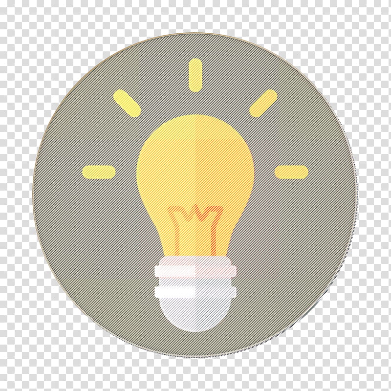 Creativity icon Idea icon Light bulb icon, Yellow, Lighting, Incandescent Light Bulb, Light Fixture, Compact Fluorescent Lamp transparent background PNG clipart