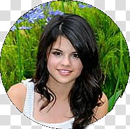 circulos de Selena Gomez transparent background PNG clipart