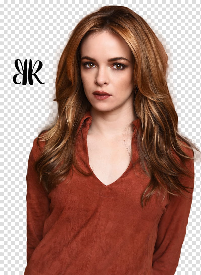 DANIELLE PANABAKER, woman wearing deep v-neck long-sleeved top transparent background PNG clipart