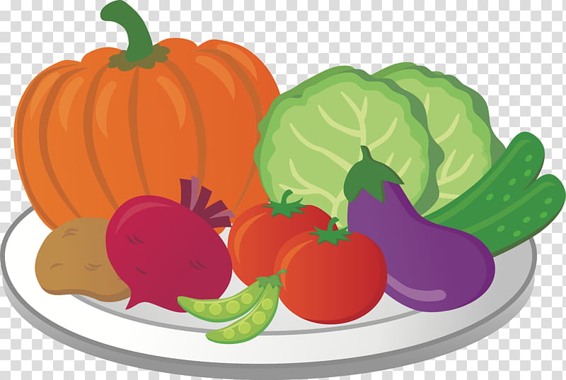 Vegetables, Pumpkin, Food, Vegetarian Cuisine, Calabaza, Winter Squash, Cabbage, Aubergines transparent background PNG clipart