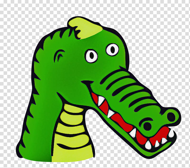green crocodile cartoon crocodilia animal figure, Seahorse transparent background PNG clipart