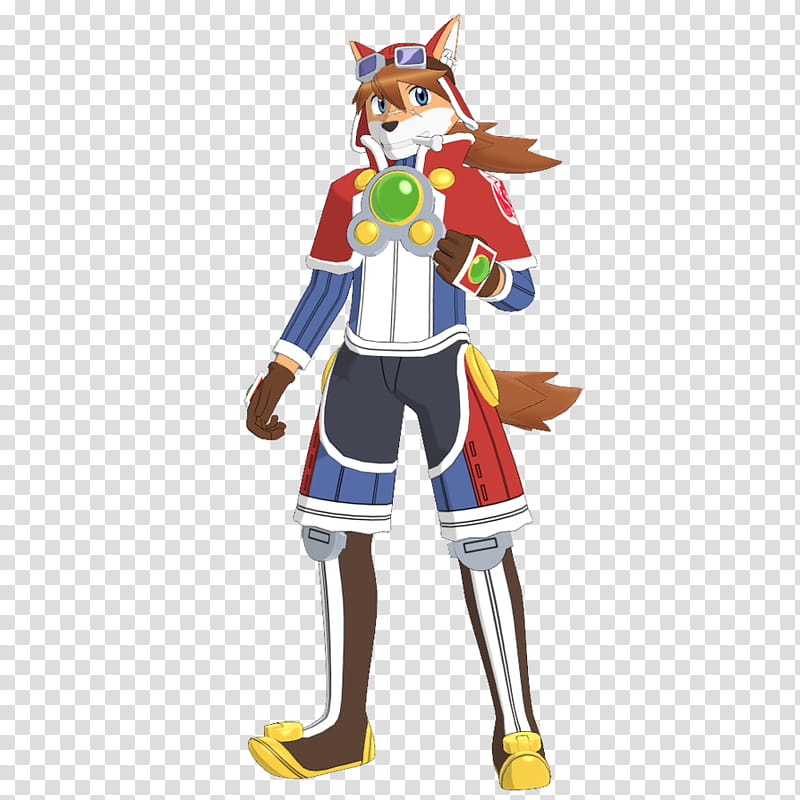 [MMD] Solatorobo: Red the Hunter, Red Savarin transparent background PNG clipart