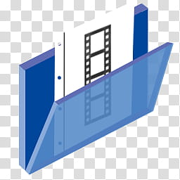 folders, films icon transparent background PNG clipart