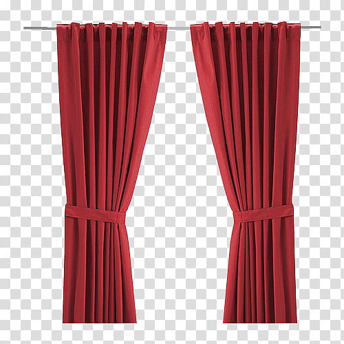 Fixtures, red curtain illustration transparent background PNG clipart