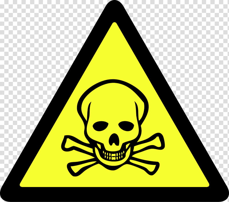 Emoticon Line, Hazard Symbol, Sign, Hazmat Class 6 Toxic And Infectious Substances, Toxicity, Poison, Warning Sign, Substance Theory transparent background PNG clipart