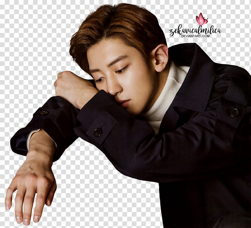 EXO Chanyeol Hanryu Pia, man in black jacket transparent background PNG clipart