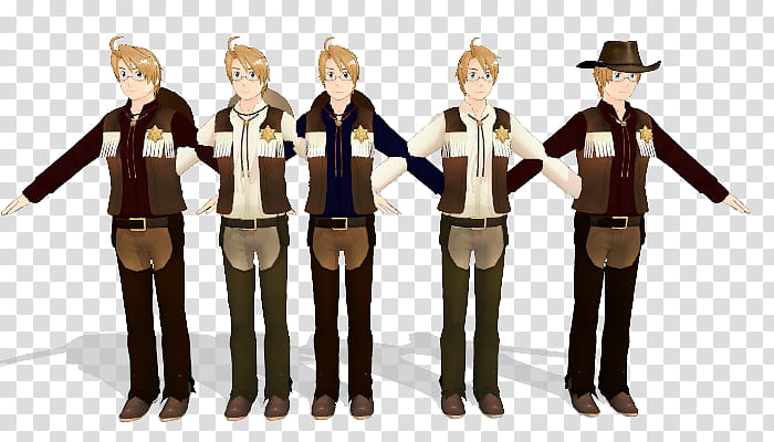wip: which cowboy is best? transparent background PNG clipart