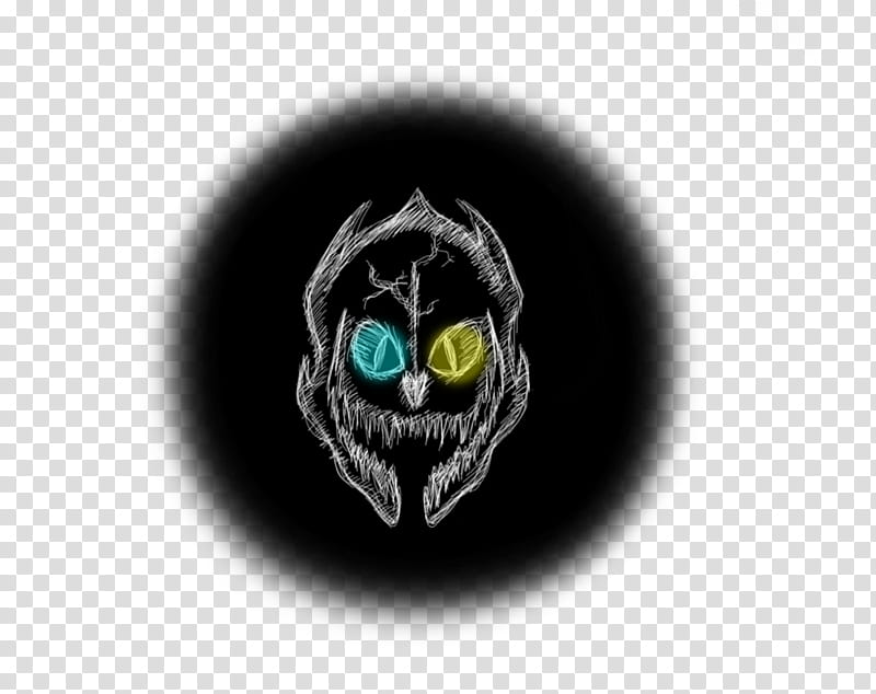Gaster Blaster coming out of black void just cuz transparent background PNG clipart