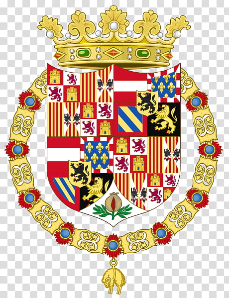 House Symbol, Coat Of Arms, Spain, Coat Of Arms Of Charles V Holy Roman Emperor, Coat Of Arms Of The King Of Spain, House Of Habsburg, Coat Of Arms Of The Philippines, Blazon transparent background PNG clipart