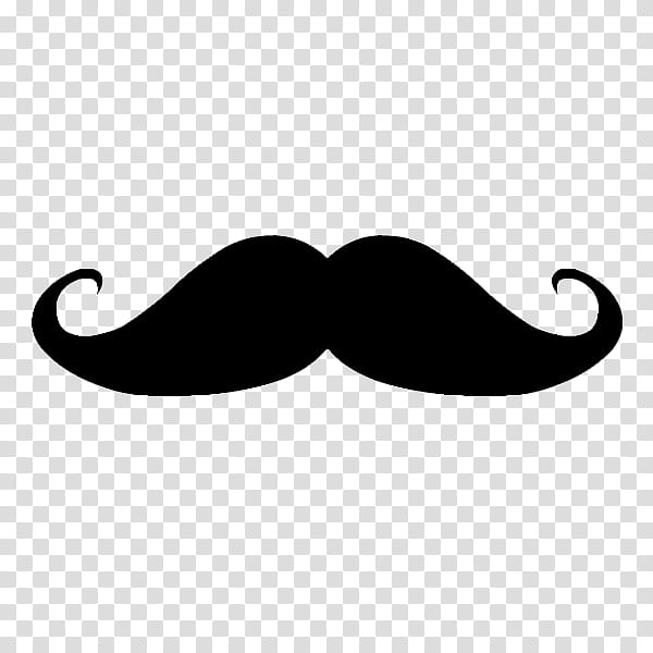 Hair Logo, Moustache, Handlebar Moustache, Beard, Pencil Moustache, Drawing, White, Black transparent background PNG clipart