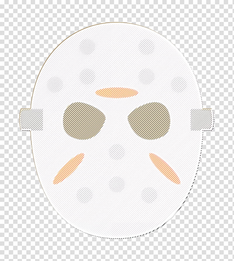 friday icon halloween icon jason icon, Mask Icon, Thirteen Icon, White, Face, Head, Nose, Headgear transparent background PNG clipart