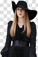 Taissa Farmiga  s, woman in black long-sleeved dress transparent background PNG clipart